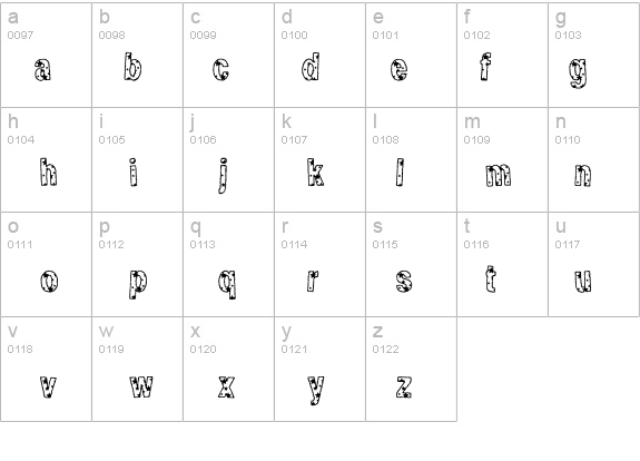 By Starlight details - Free Fonts at FontZone.net