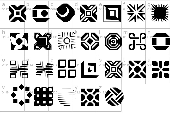 CarrDingbats1 Regular details - Free Fonts at FontZone.net