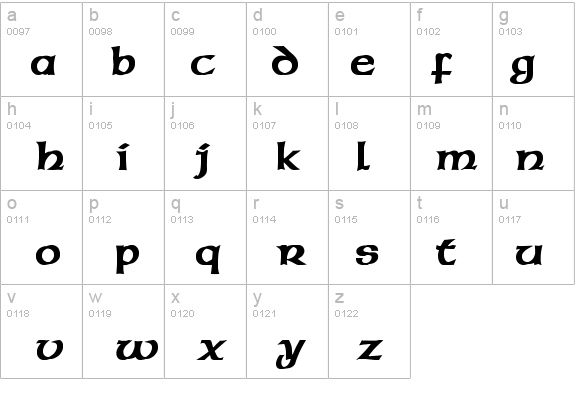 microsoft word celtic font