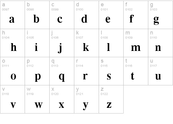 CG Times Bold details - Free Fonts at FontZone.net