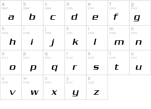 Chaney Italic details - Free Fonts at FontZone.net