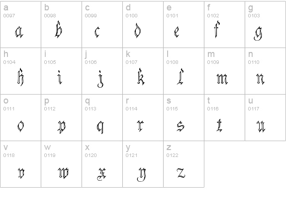 Charterwell No3 details - Free Fonts at FontZone.net