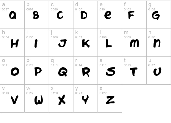 Chattery Teeth details - Free Fonts at FontZone.net