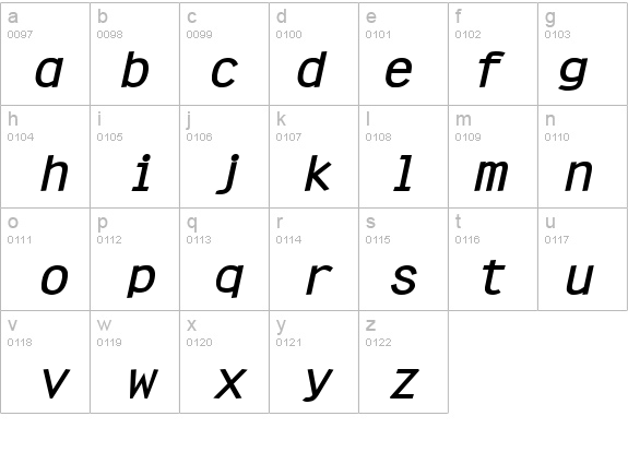 Clean-Extended Bold Italic details - Free Fonts at FontZone.net