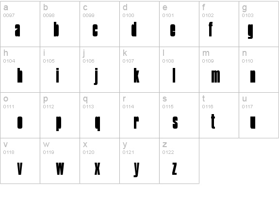 Commador Normal details - Free Fonts at FontZone.net