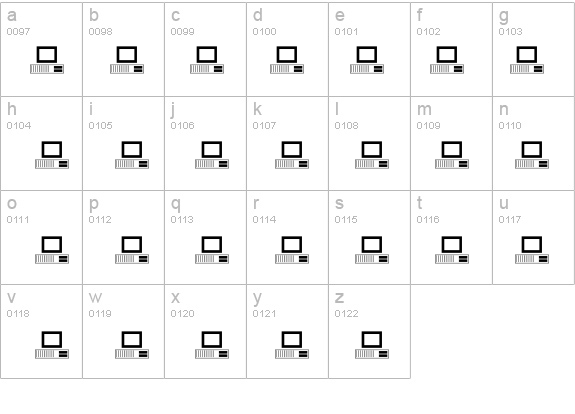 Computers details - Free Fonts at FontZone.net