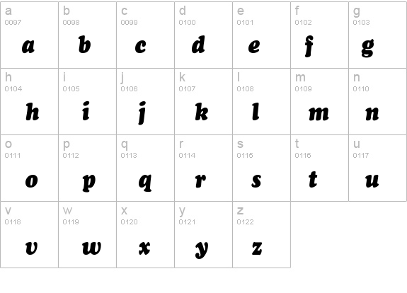 CooperCnd-Heavy-Italic details - Free Fonts at FontZone.net