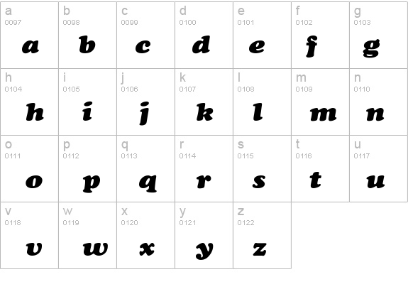CooperExt-Heavy-Italic details - Free Fonts at FontZone.net