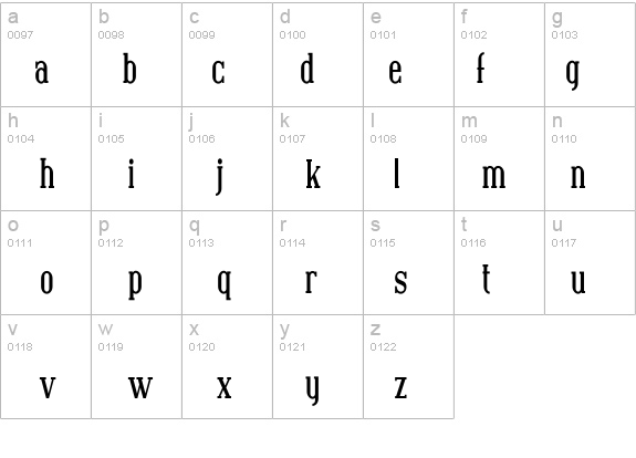 Covington Cond Bold details - Free Fonts at FontZone.net