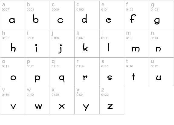 Crayon-Extended Normal details - Free Fonts at FontZone.net
