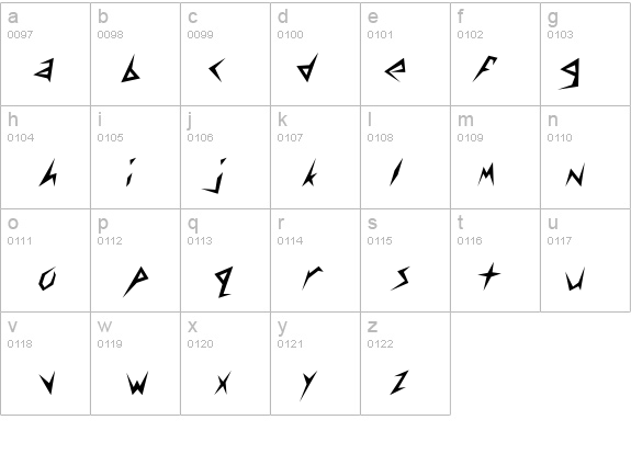 CuneiFont Regular details - Free Fonts at FontZone.net