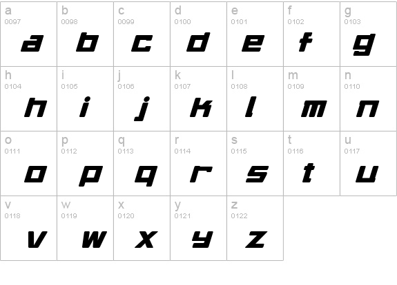Daidoh Remix Round I_xFFFF_alic details - Free Fonts at FontZone.net