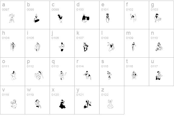 Dancer In The Dark details - Free Fonts at FontZone.net