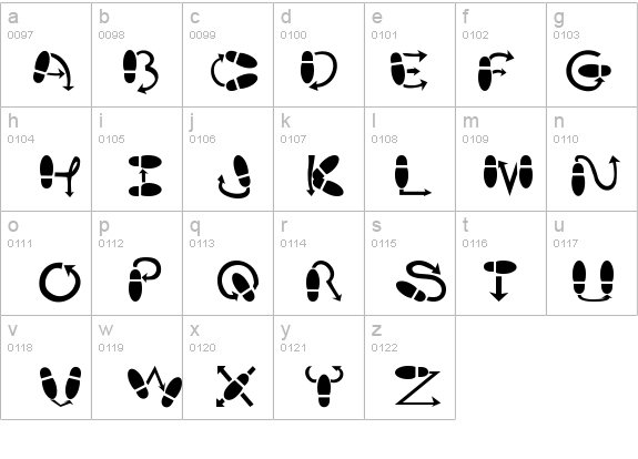 DanceStep details - Free Fonts at FontZone.net