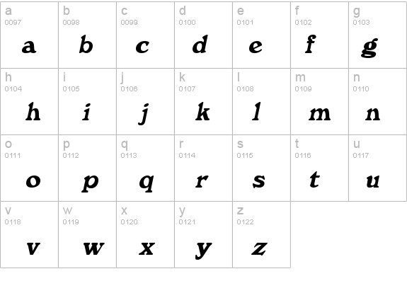 DictionaryExtended Italic Font - FontZone.net