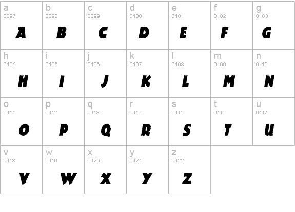 DinosauriaCondensed Italic details - Free Fonts at FontZone.net