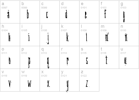 DirtyDeco details - Free Fonts at FontZone.net