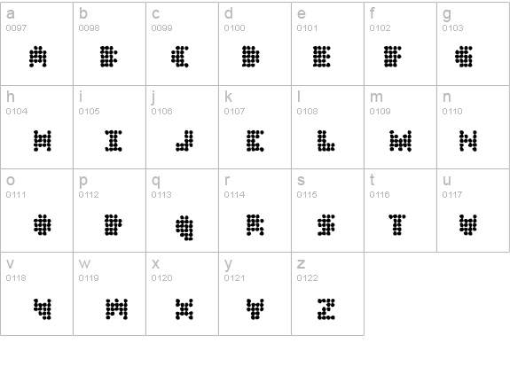 DT 104 in outbreak details - Free Fonts at FontZone.net