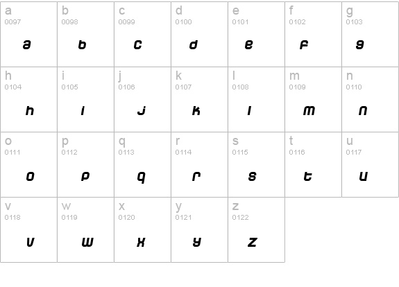 Dunebug 45MPH details - Free Fonts at FontZone.net