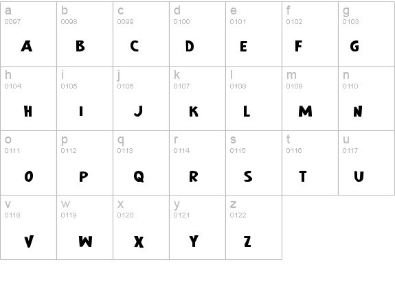 Earth's Mightiest Bold Expanded details - Free Fonts at FontZone.net