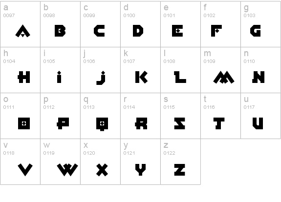 EastBlocICG-ClosedAlt details - Free Fonts at FontZone.net