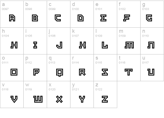EastBlocICG-Open details - Free Fonts at FontZone.net
