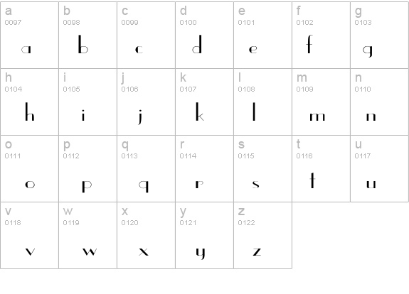 EastSide Wd details - Free Fonts at FontZone.net