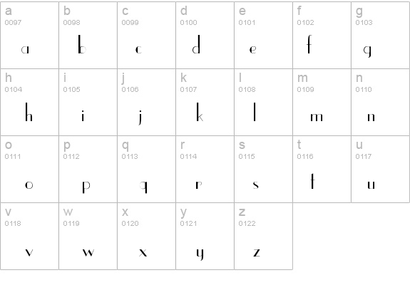 EastSide details - Free Fonts at FontZone.net