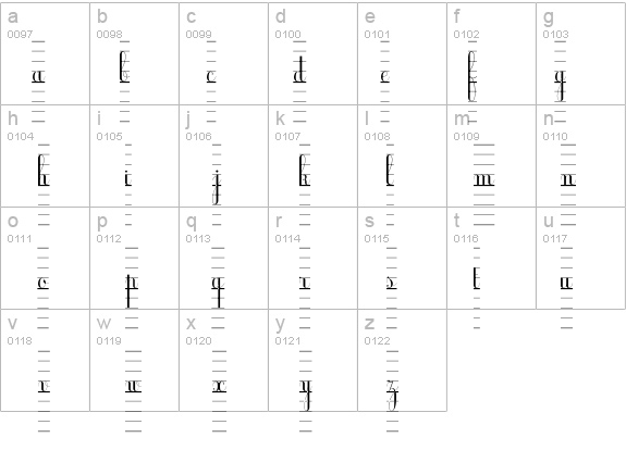 Ecolier_lignes_court details - Free Fonts at FontZone.net
