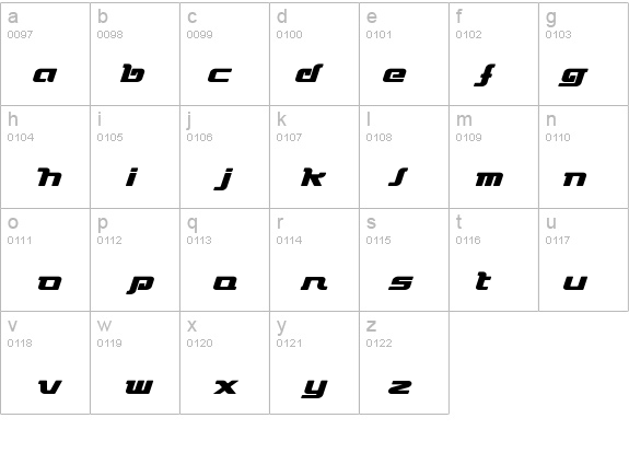 Ef4000cc details - Free Fonts at FontZone.net