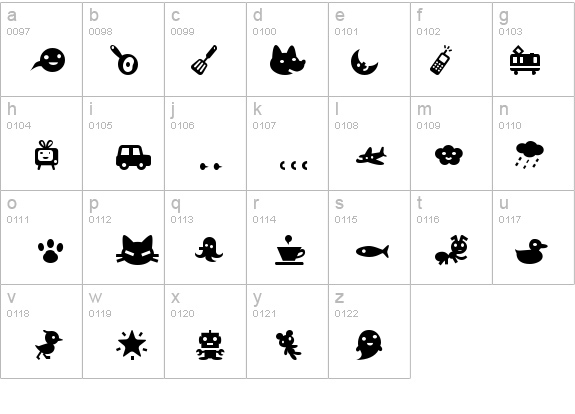 Efon details - Free Fonts at FontZone.net