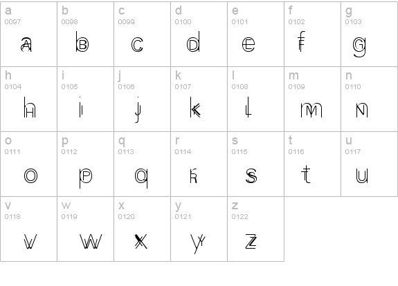 EfParasite details - Free Fonts at FontZone.net