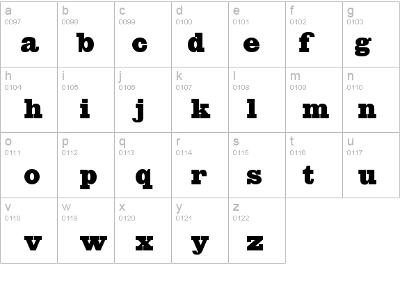 EgizianoClassic-BlackOL details - Free Fonts at FontZone.net