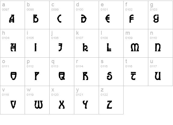Elric details - Free Fonts at FontZone.net