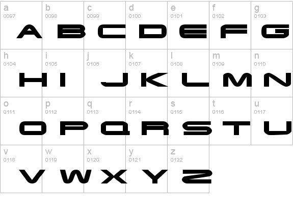 EndzoneExtended details - Free Fonts at FontZone.net