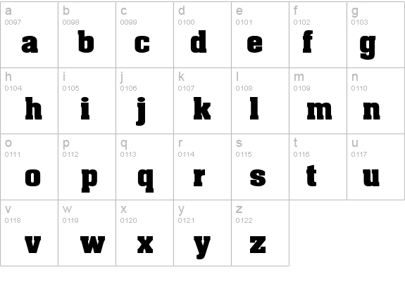EricaBold details - Free Fonts at FontZone.net
