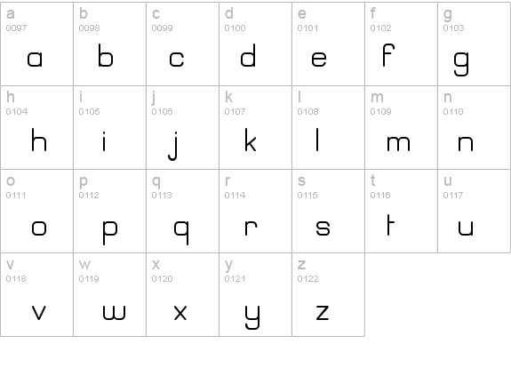 Erinal details - Free Fonts at FontZone.net