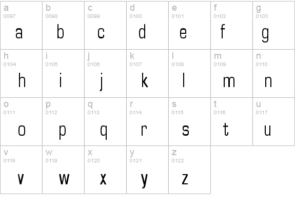 Eurasia-Condensed Normal details - Free Fonts at FontZone.net