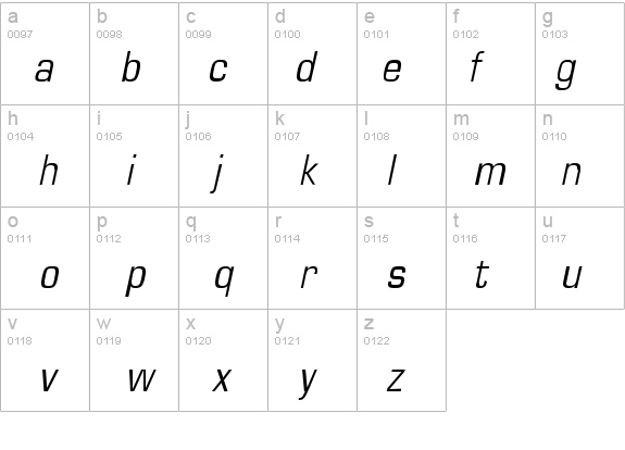 Eurasia Italic details - Free Fonts at FontZone.net