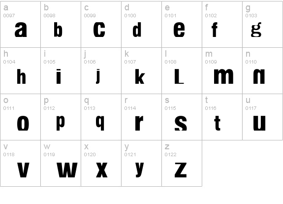 fabianestem Normal details - Free Fonts at FontZone.net