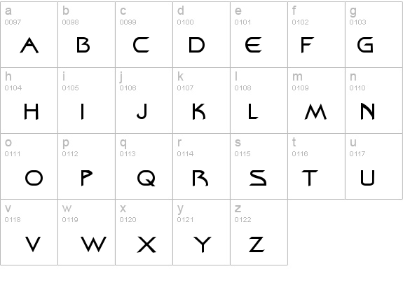 Federation Regular details - Free Fonts at FontZone.net