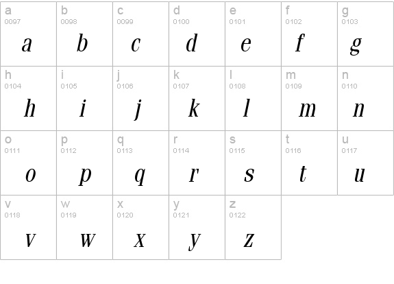 Feline-Condensed Italic details - Free Fonts at FontZone.net