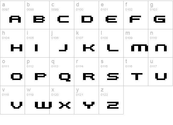 FFF Galaxy Bold Extended details - Free Fonts at FontZone.net
