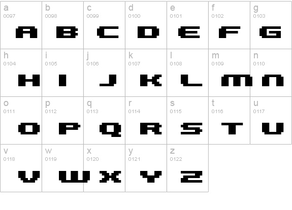 FFF Galaxy Extra Bold Extended details - Free Fonts at FontZone.net