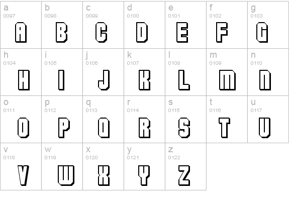 Flashback version 3 details - Free Fonts at FontZone.net
