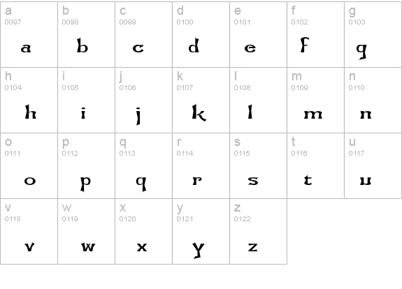 Flemish-Normal Ex details - Free Fonts at FontZone.net