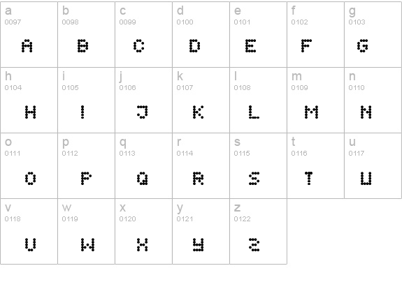 Flytningar details - Free Fonts at FontZone.net