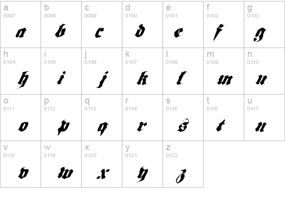 Frakt details - Free Fonts at FontZone.net