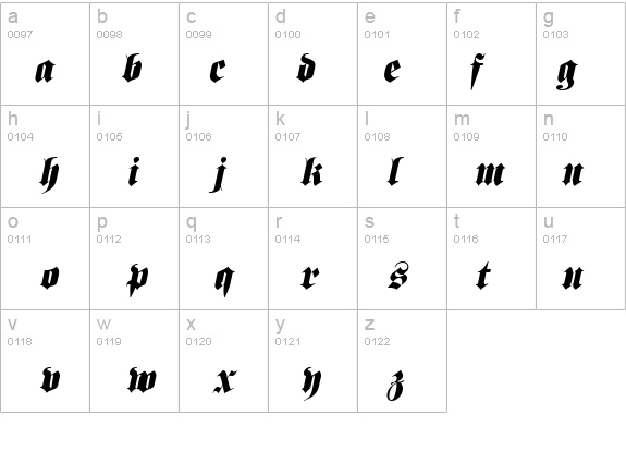 Frank Italic details - Free Fonts at FontZone.net