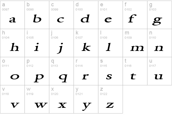 Galant Extended BoldItalic details - Free Fonts at FontZone.net